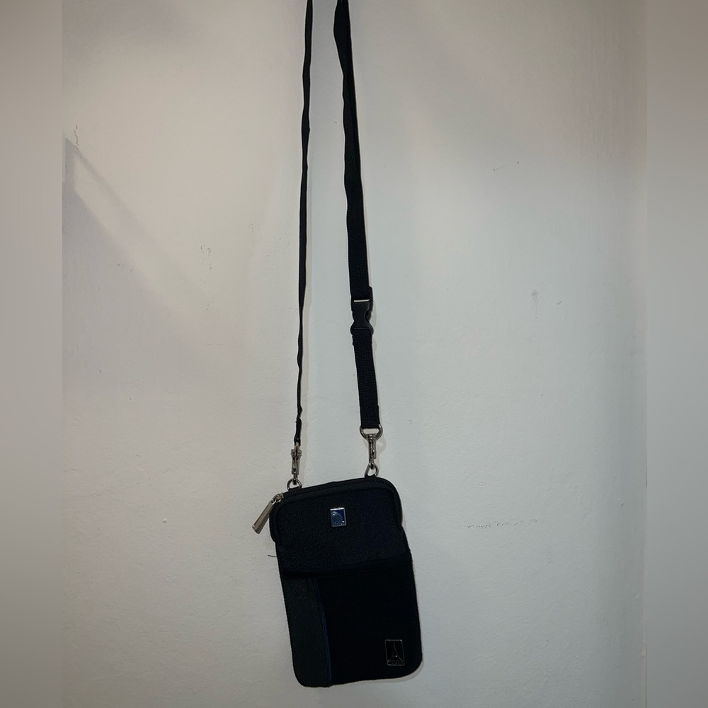 Black Travelpro Crossbody Bag